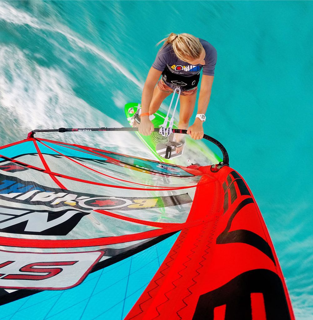 action camera mount Flymount windsurfing