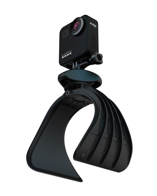GoPro Max attached to a Flymount Aero