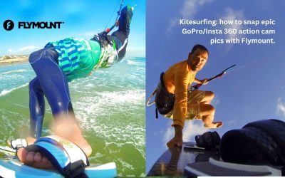 Kitesurfing: how to snap epic GoPro/Insta 360 action cam pics with Flymount.