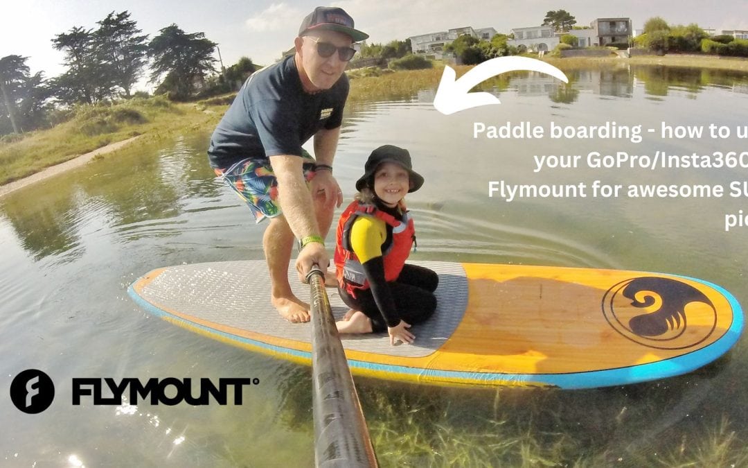 Paddle boarding – how to use your GoPro/Insta360 & Flymount for awesome SUP pics.