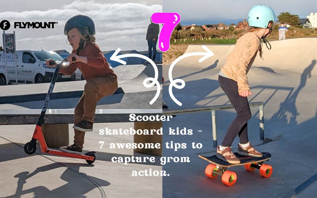 Scooter skateboard kids – 7 awesome tips to capture grom action.