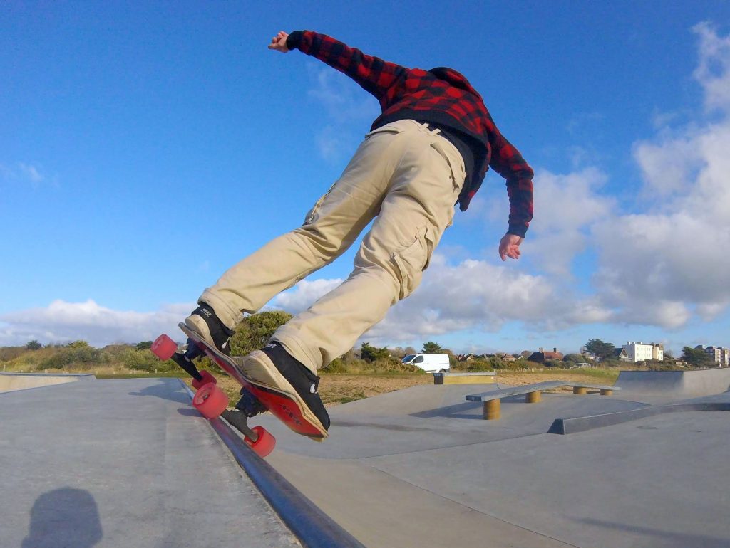Skateboarding isn't watersports but with a Flynmount you still nail the capture!